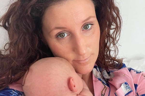 Baby joy! Northern Irish actress Bronagh Waugh welcomes the birth of her first child