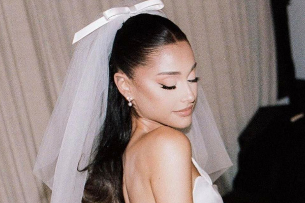 Pics: Ariana Grande shares first wedding snaps and we ...