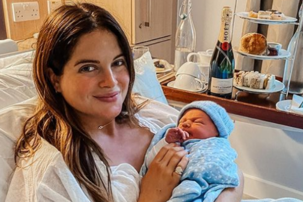 Binky Felstead shares the adorably unique name she chose for her baby boy