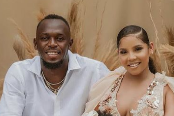 Usain Bolt & girlfriend Kasi share first gorgeous photos of their newborn twins