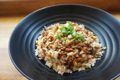 Dont let your leftover rice go to waste! Use it for this quick and tasty fried rice recipe!