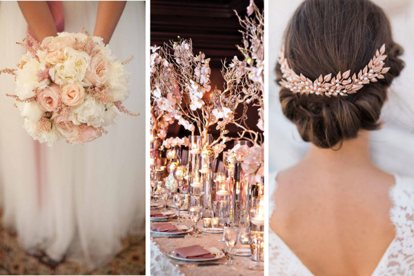 Rose gold wedding theme: 12 FAB ideas from decorations to dresses