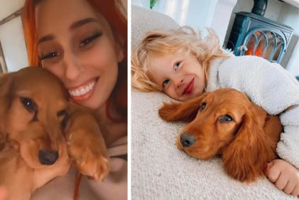 Stacey Solomon opens up about the special meaning behind her new pup’s name