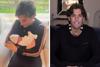 James Argent has Instagram blunder when he reveals Josh Wright’s baby’s name