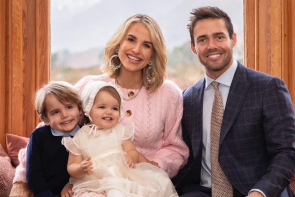Vogue Williams welcomes third child and shares first adorable snaps