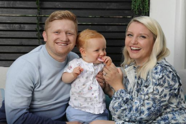 Corrie’s Sam Aston and wife Briony welcome the birth of their second child