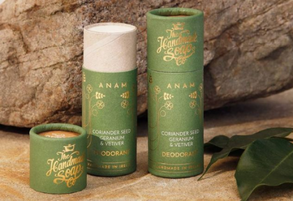 The Handmade Soap Company, launch world’s first completely compostable deodorant!